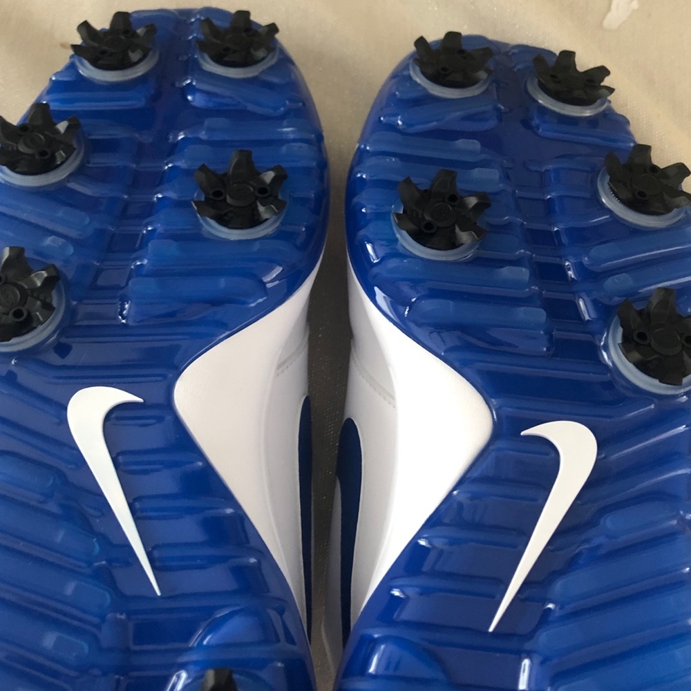 Nike Roshe G Tour Golf Shoe Indigo Blue Waterproof - Picture 4 of 5